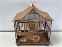 Rustic Old Bird Cage 330x360