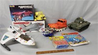 Toy Bundle Lot: Models. Tank & More