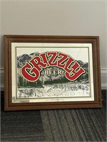 GRIZZLY BEER SIGN