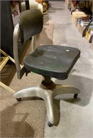 Cool vintage industrial age office chair with