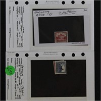 Germany and Semi-Postal Stamps, CV $1000+