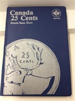 Can Folder 25 Cents With Many Coins,  See Pic's