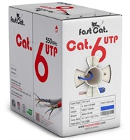 fast Cat. Cat6 Ethernet Cable 1000ft - Insulated