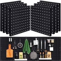 8Pcs Pegboard, Peg Board, Pegboard Wall Organizer,