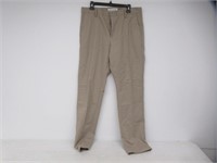 Essentials Men's 35x34 Slim Fit Chino Pants, Brown