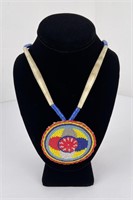Native American Indian Beaded Necklace