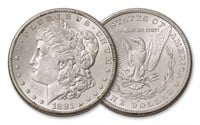 1881 s BU Grade Morgan Silver Dollar