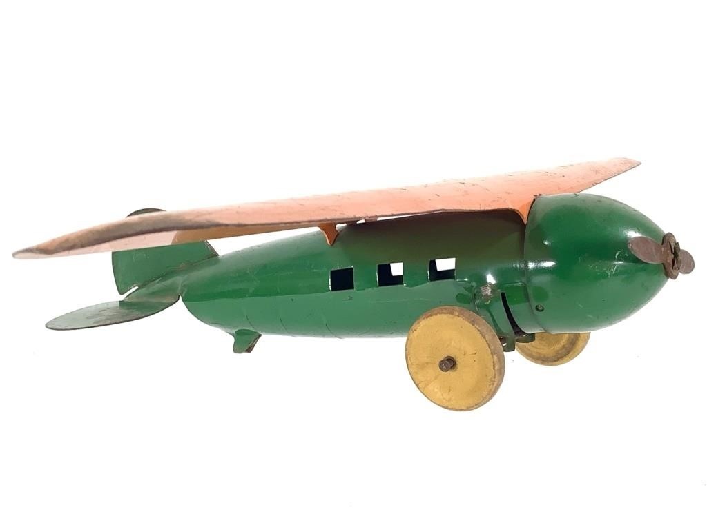 Single Engine Pressed Steel Monoplane Plane