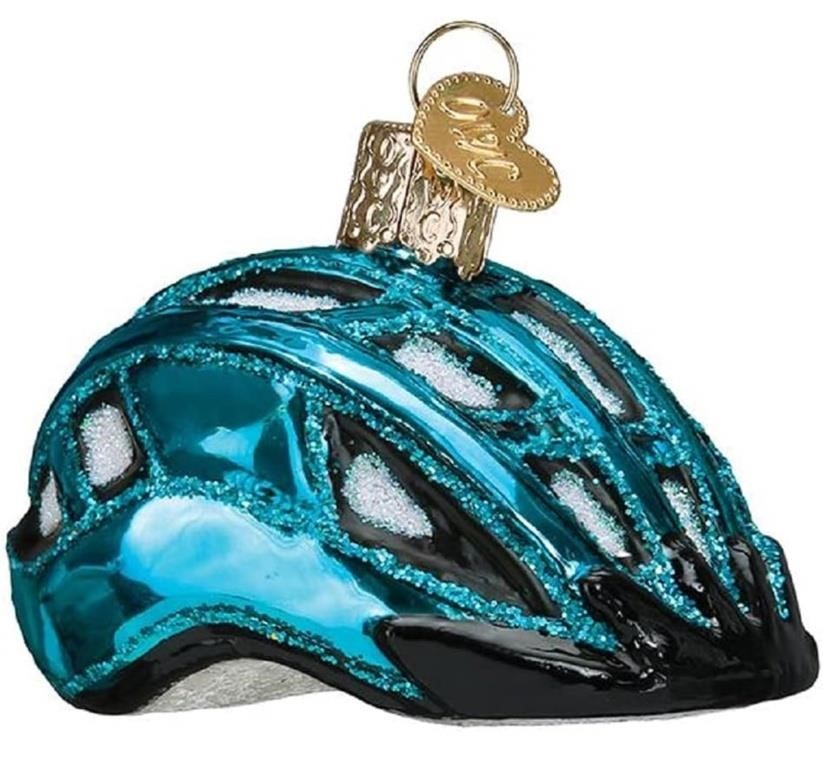 (new)Old World Christmas Ornaments Bike Helmet