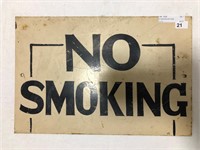 NO SMOKING SST SIGN
