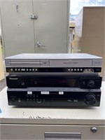Philips DVD/VCR Player and Pioneer Receiver