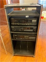 Pioneer Rack System- Dual Cassette and CD players