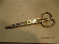 Native Design Goldtone Scissors
