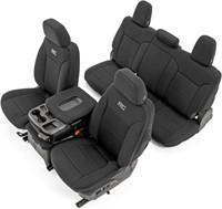 $342-Rough Country Neoprene Seat Covers for 2019-2