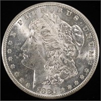 1881-S MORGAN DOLLAR CH BU