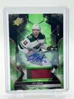 Eric Staal /49 Autographed Patch Hockey Card