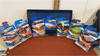 7 Miscellaneous lot of New hot wheels on card
