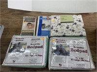 Twin sheet set , reusable beads, pillow cases