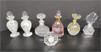 Waterford Clock & Perfume Bottle Group