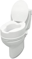 New $80Toilet Seat Riser with Lid (6 inch)