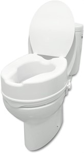 New $80Toilet Seat Riser with Lid (2 inch)