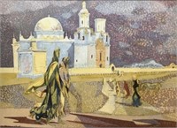 Millard Sheets (1907-1989) Watercolor On Paper