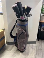 Wilson Golf Bag with Womens Golf Club Set