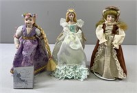 Avon Porcelain Fairy Tale Dolls & Russ November Do