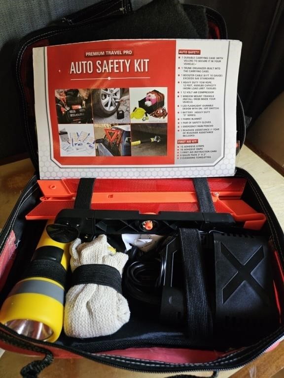 New old stock Auto Safety Kit Bag
