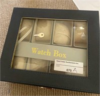 Watch Box with Key