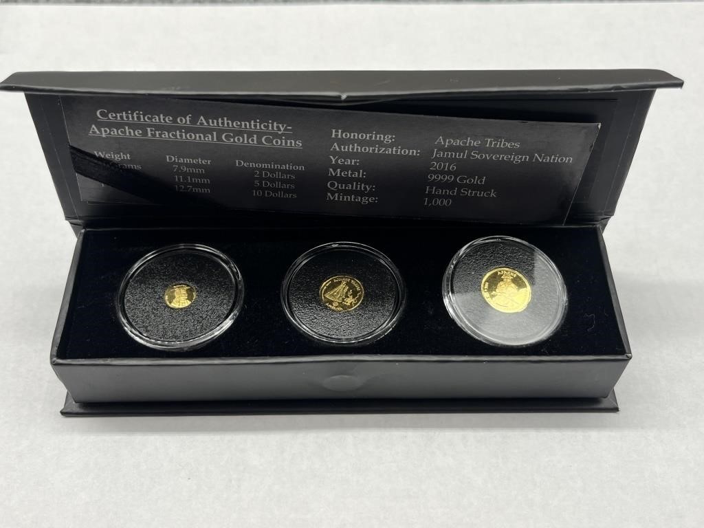 2016 Apache Fractional Gold Set