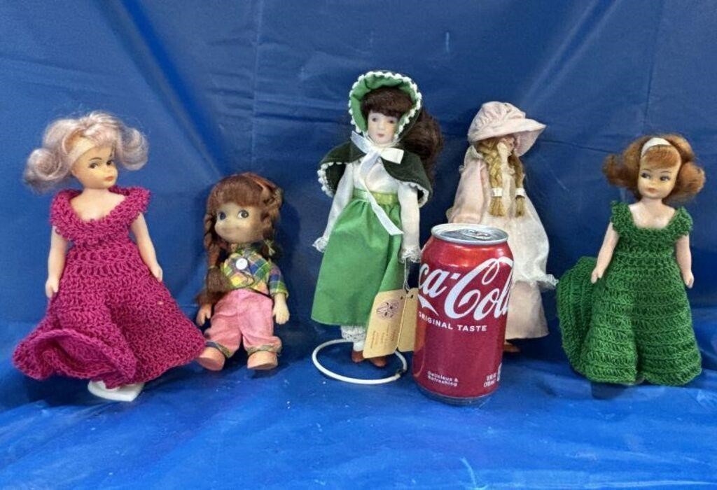 Assorted Vintage Dolls