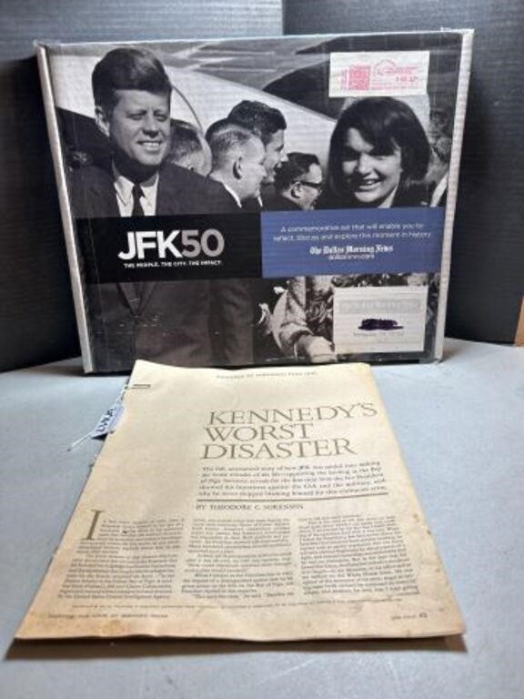 JFK50 DALLAS MORNING NEWS COMMEMORATIVE NEWSPAPER