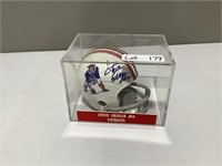 Steve Grogan Patriots mini helmet