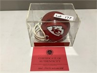 Neil Smith Kansas City Chiefs mini helmet