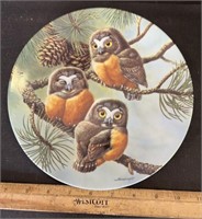 COLLECTOR PLATE-WHET OWLS