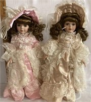 2 Victorian Dolls