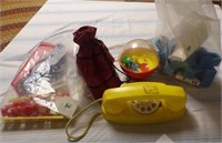 plastif phone play dough press, other toys