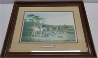 John F. Herring the Kill Framed Print