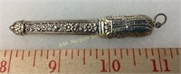 Victorian sterling needle case 11 grams