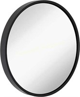 Hamilton Hills 20 Black Circle Wall Mirror