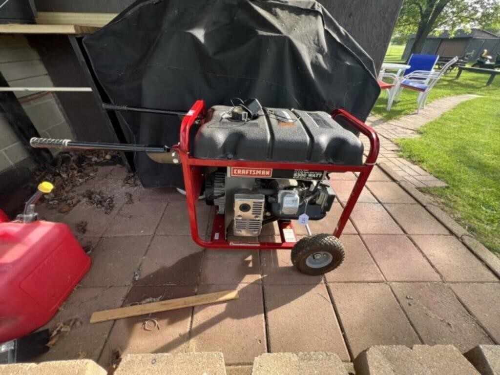 Craftsman 6300 Watt Generator (Like New)