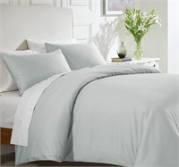 California Design Den Queen Cotton Duvet Cover - s