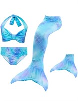 ( New ) Size : 120 Girls Mermaid Tail with