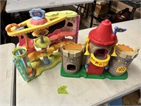 Little People Castle and Pet Shop Toys