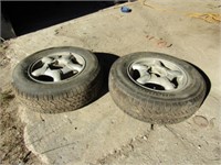 2-215/70/R15 Rims & Tires off 01 Buick Lesabre