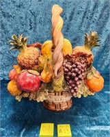 152 - CAPODIMONTE FRUIT BASKET (AS IS) (A13)