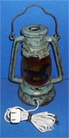 vintage horse themed electric lantern
