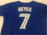 Blue Jays Youth Size L Reyes Jersey
