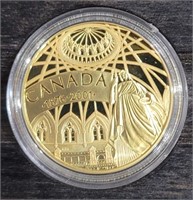 2001 $100.00 Canada Gold Proof Coin 1/4 Troy Oz